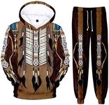 SIAOMA Native American Hoodie Sweat