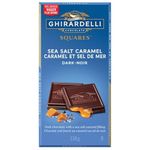 GHIRARDELLI Dark Chocolate Caramel Sea Salt Bar, 138g