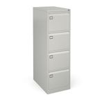 DAMS 4 Draw Executive Filing Cabinet Grey