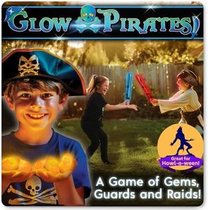 The Radiant Pirate: Sword Fighting, Pirate Treasure and More | Ages 8+, 4-16 Players | for Pirate Parties & Outdoor Fun | Use Foam Swords to Steal Pirate Booty in This Action-Packed Pirate Game!