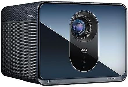 Formovie X5 | 4K HDR 10+ DLP Projector | 60-1000" Display | Denon Atmos Sound | 2450 CVIA Lumens | Wi-Fi6 + 4K FireStick (included) | 20,000 Hours Lamp Life