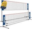 Boulder Portable Badminton Pickleball Net - Foldable/Extendable Poles for Multiple Sports Heights (UP to 5 ft) - Ideal for Tennis, Pickleball, Soccer Tennis - Easy Setup for Backyards
