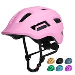 67i Toddler Bike Helmet Baby Bike Helmet 1 Year Old Toddler Helmet Age 1-3 Infant Helmet Kids Bike Helmet Ages 2-8 Years Old Boys Girls Children Cycling Bicycle Skateboard Helmet (Pink, X-Small)