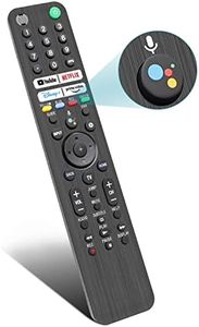 for Sony TV Remote Replacement, for All 2019-2024 Sony Remote for Sony Bravia TV Remote with Voice Command. for Sony Smart TV XR/XBR/KD Series 4K LED OLED Google/Android TVs. 1-Year Full Warranty.