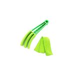 Home Cleaner Tools Cleaner Duster Brush for Window Blinds Air Conditioner Jalousie Dust Use 1Pcs Green Practical Design and Durable.