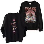 Velaris City Of Starlight Sweatshirt - Acotar Sarah J Maas A Court Of Thorns And Roses Sweater, Black, Medium