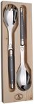 Jean Dubost Salad Servers with Hand