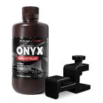 Phrozen Onyx Resin (1KG) 405nm LCD UV-Curing Standard, Two Printing Profiles for Best Performance, Black Opaque Appearance, Compatible with Most 405nm LCD 3D Printers