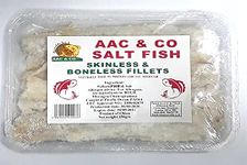 AAC & CO Salt Fish Skinless & Boneless Fillets 250G (2)