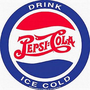 Signs 4 Fun Round Sign | Pepsi – Drink Ice Cold Sign | 12” Diameter | Embossed Aluminum Sign | Made in the USA