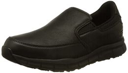 Skechers Women's NAMPA ANNOD Loafer, Black Synthetic (pu), 6 UK