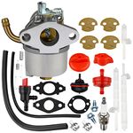 SIMPERAC 594014 Carburetor for Briggs and Stratton 594015 798918 590907 Snow Blower Carburetor for Craftsman 536.881851 8.5HP Engine 593358 Carburetor Replace for Briggs Stratton 594015