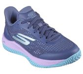 Skechers Womens Viper Court Pro - Pickleball Blue Sports Lace Up Shoe