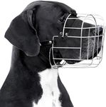 BronzeDog Metal Wire Basket Dog Muz