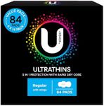 U by Kotex Ultrathin Pads Regular w