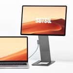 SOTSU FlipAction Pro 16" Premium Portable Monitor | Super Compact | Pivot Rotate | 2560x1600 DCI P3 | Full Metal CNC | USB-C or HDMI | Perfect Match for Mac and Windows | 2-yr Warranty