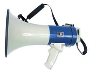 Eagle 25W Megaphone Bullhorn Load Hailer, Handheld or Should Mount, Pistol Grip, Fist Microphone, Volume Control, Recorded Message, 1000m Plus Range