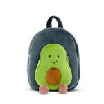 blue tree Cute Kids Backpack Toddler Bag Plush Animal Cartoon Mini Travel Bag for Baby Girl Boy 1-5 Years (small, Avocado Blue, Avocado Blue)