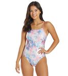 Sporti Unicorn Dreams Foil Micro Back One Piece Swimsuit - Blue Multi - 34