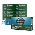 Wild Planet Sardines in Extra Virgin Olive Oil, Lightly Smoked, 125 Gram