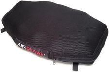 Airhawk 18" x 12" Cruiser Small Motorcycle Seat Cushion with Mesh Cover - Lightweight Portable Inflatable Multi-Cell Air Pad, Cruiser Straps Included