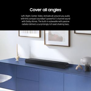 Samsung S60D 5.0 Soundbar – Dolby Atmos Surround Audio