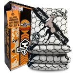 Titan Bags Stampede 2.0 Cornhole Bags - ACL PRO Approved Cornhole Bean Bags for Tournaments - Versatile & Durable Professional Cornhole Bags Ideal for Indoor/Outdoor Toss Games - Honeycomb (4 Pack)