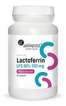 Aliness Lactoferrin Capsules for Liver & Bones Health - LFS 90% Liver Support Supplements for High Iron Levels - 30 Lactoferrin Capsules for Healthy Immune System.