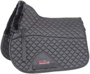Shires Performance Full Size Supafleece Saddle Cloth: Black