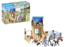 Playmobil Horse Stall with Amelia and Whisper