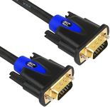 SHD VGA Cable, VGA to VGA HD15 Monitor Cable for PC Laptop TV Projector-25Feet