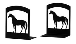 VWI BE-68 Horse Book Ends Powder Coated