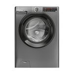 Hoover H3WPS496TAMBR680 Freestanding Washing Machine with LED Display, 10kg Load, 1400RPM, Power Motor, Graphite, A Rated