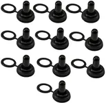 Autoec 10x 11mm 7/16" Rubber Toggle