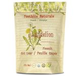 Foothills Naturals Dandelion Leaf Tea Organic - 8 ounces / 227g Digestive Upset, 100+ Servings