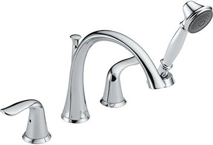 Delta Faucet T4738 Lahara Roman Tub with Handshower Trim, Chrome 4.00 x 9.00 x 20.00 inches