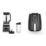 Ninja BN750C Professional Plus Blender DUO with Auto-iQ & AF101C, Air Fryer, 3.8L Less Oil Electric Air Frying