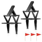 Mole Trap,2 Pack Gopher Traps Reuasble Easy Set Mole Eliminator Trap, Galvanized Steel Mole Trap with Quick Scissors,Mole Traps for Lawns