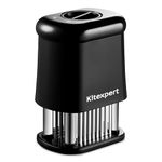 KITEXPERT Meat Tenderizer Tool with 56 Stainless Steel Ultra Sharp Needle Blade, Durable Meat Tenderizer with Safety Lock, Detachable Chicken Tenderizer for Beef, Steak, Meat Tenderizer Machine