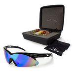 Radians Shift Shooting and Safety Glasses (Black Frame Interchangeable Lenses)