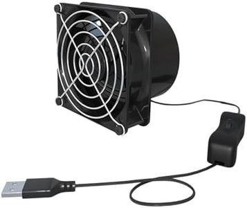 Fenteer Exhaust Fan Extractor Fan Portable Ventilator Ventilation Fan for Window Bathroom, 1 Fan