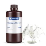 ANYCUBIC 3D Printer Resin 1KG, 405nm SLA UV-Curing Resin, High Precision & Rapid Photopolymer for LCD/DLP/SLA 3D Printing(Clear, 1kg)