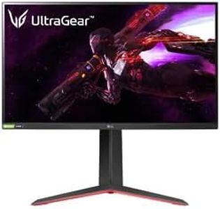 LG 27GP850-27 inch Ultragear Gaming Monitor with QHD Nano IPS Display 1ms GtG, 165Hz (Overclock 180Hz), VESA HDR 400, NVIDIA G-Sync Compatible, AMD Freesync Premium