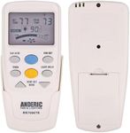 Anderic Replacement for Hampton Bay CHQ7096T with Reverse Key Thermostatic Remote Control for Hampton Bay Ceiling Fans (FCC ID: CHQ7096T, UC7096T, CHQ8BF7096T, CHQ8BT7096T) - RR7096TR