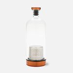 Alkemista Alcohol Infuser - Ethan+Ashe - Add Flavor To Spirits - Infuser For Vodka, Gin, Rum, Scotch, Whisky, & More - Stainless Steel - Glass Infusion Bottle - Fine Filter - 950 ML