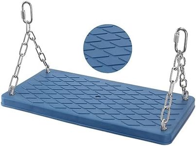 Swing Seat-Heavy Duty Non Slip Tree Swing Set Playground Swing Set Accessories for Kid Indoor Outdoor Birthday Gift Backyard,Blue