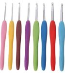 VRB Dec 8pcs Crochet Needles, Knitting Needles, Crochet Kit, Crochet Hook, Knitting Kit, Needle Set, Knitting Needle Set, Crochet Needle, Crochet Set, Crochet Hook Set for Crocheting. (8Pcs Crochet Needle)