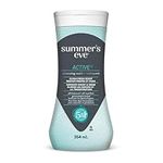 Summer's Eve Active Feminine Cleansing Wash, Cooling & Refreshing, 354ml