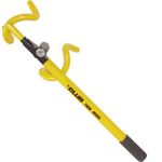 Winner The Club 3000 Twin Hooks Steering Wheel Anti-Theft Lock, Yellow