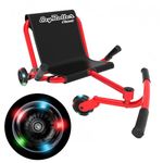 EzyRoller Classic Ride On Scooter for Kids Ages 4+ - Red LED Limited Edition